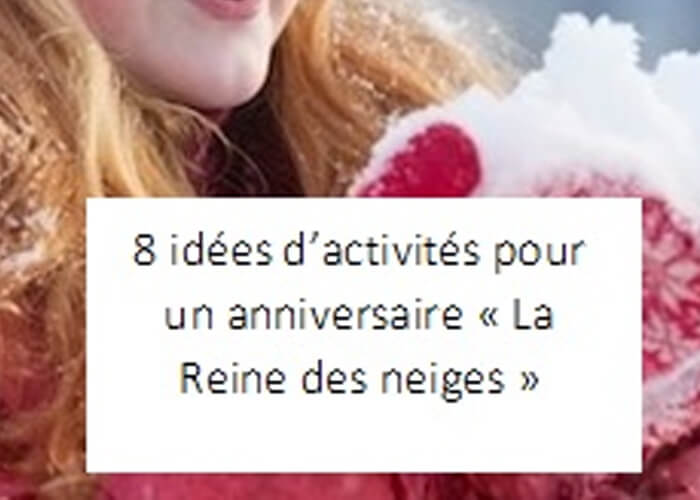 Organiser Un Anniversaire Reine Des Neiges Happy Blog